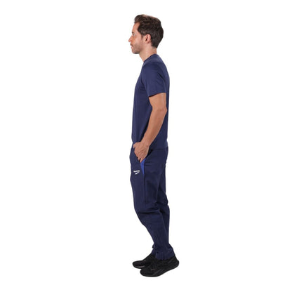 Reebok 100206020-3711-S Playera Vector tee para Hombre, M, Azul Marino
