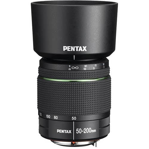 Pentax SMC DA 50-200 mm F4-5.6 ED WR Lente, color negro