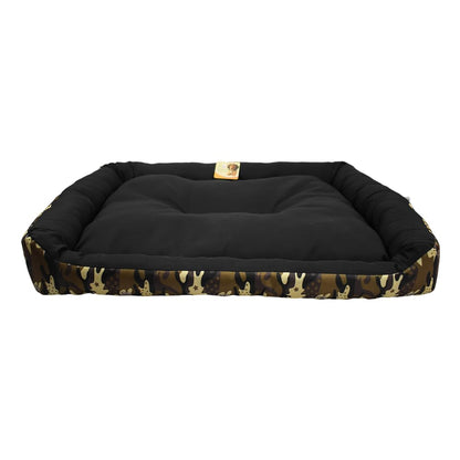 Fancy Pets Cama Rizzo Acolchada e Impermeable para Perro - CAMUFLAJE