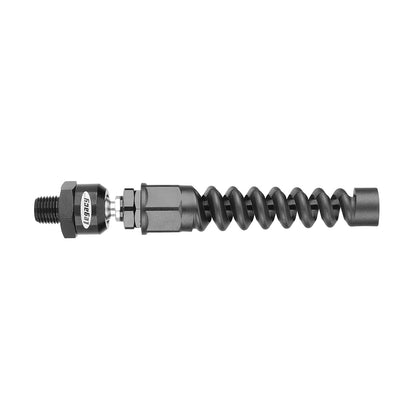 Flexzilla Pro Air Hose Reusable Fitting with Ball Swivel, 1/4 in. - RP900250BS