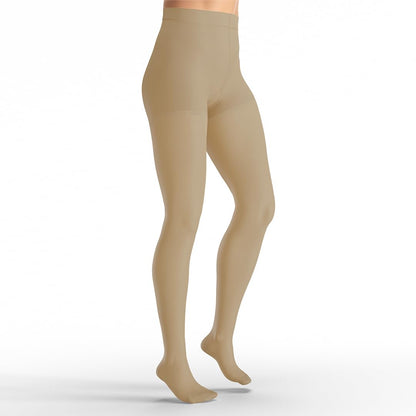 JOBST Opaque Pantimedia de Compresión Grado Médico, Media 20-30 mmHg - Natural - Mediano