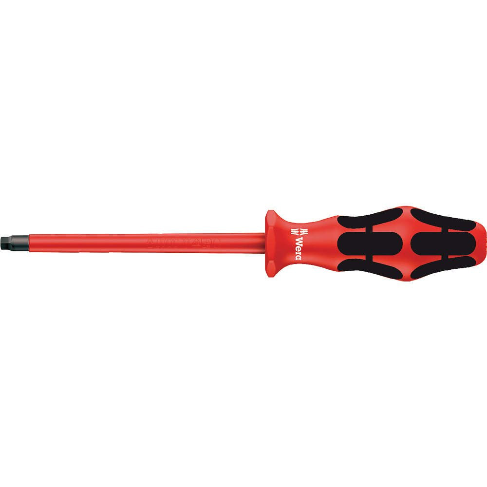 Wera Kraftform Plus VDE 162i Desarmador Aislado Phillips #1, 6" - Enchufe cuadrado - Square Socket, #3 Head, 6" Blade