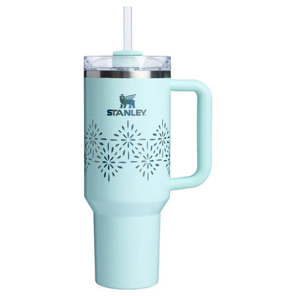 Stanley Quencher H2.0 Termo de Acero Inoxidable con Popote 1.18 L - turquesa