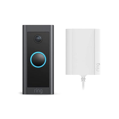 Videotimbre cableado Ring: videotimbre en HD con comunicación bidireccional, alertas en tiempo real y detección de movimiento avanzada (necesita cableado, modelo de 2021)