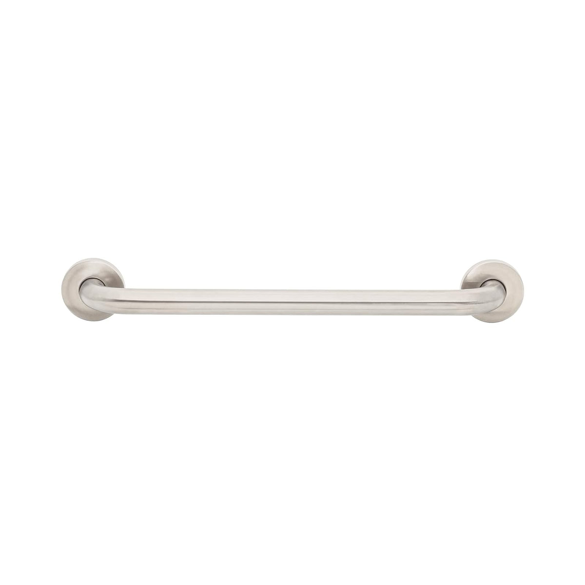 Foset Barra Angular de Seguridad para Baño Acero Inoxidable - 50 cm - Con Barbilla