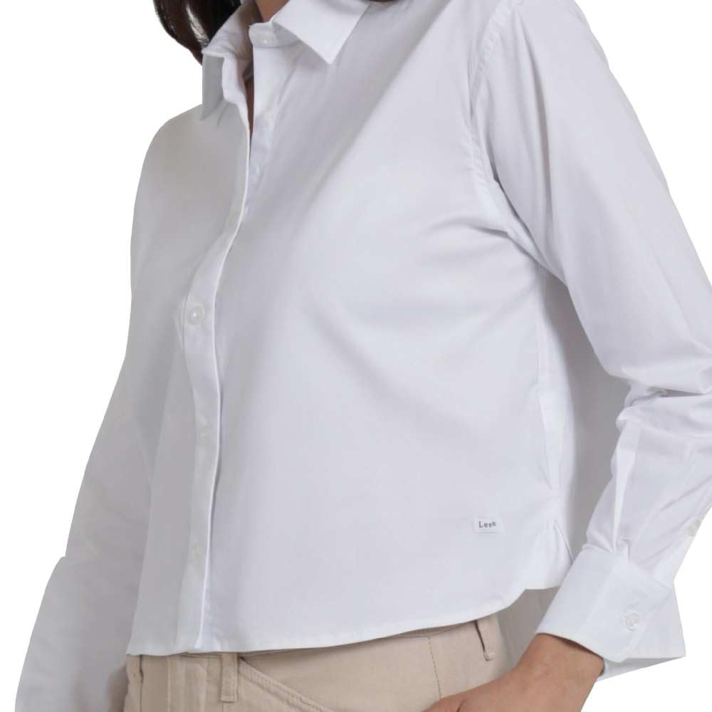 Lee Camisa Regular de Algodón para Mujer