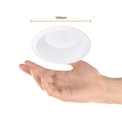 Tecnolite Connect Lampara LED Inteligente Downlight LED Inteligente,Tecnolite, ATIK II SMART, 13 W, CCT Atenuable, Compatible con Tecnolite Connect App Compatible con Alexa, Contenido 1 Lá