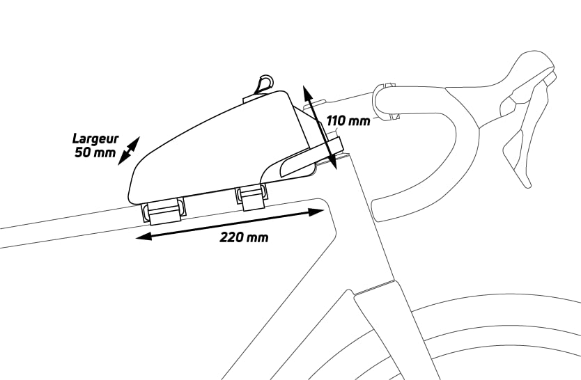 Bolsa para Asiento ZEFAL Z ADVENTURE R11 11L TPU 420D