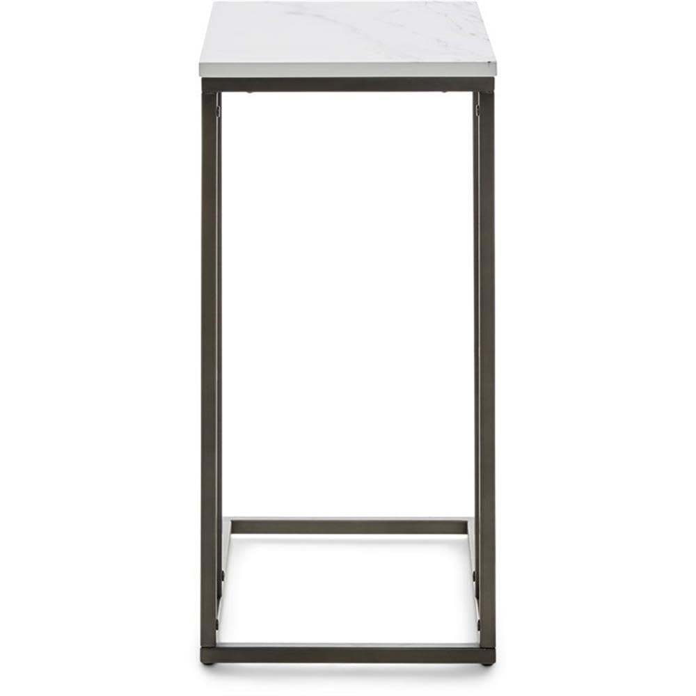 Serta Harton C Shape Side Table, Black