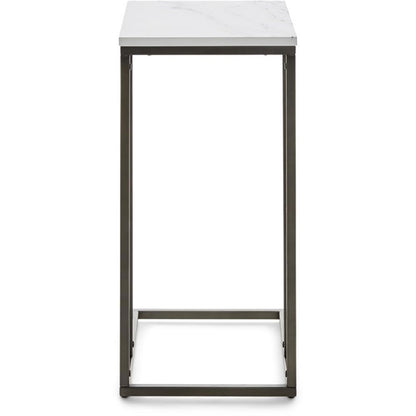 Serta Harton C Shape Side Table, Black