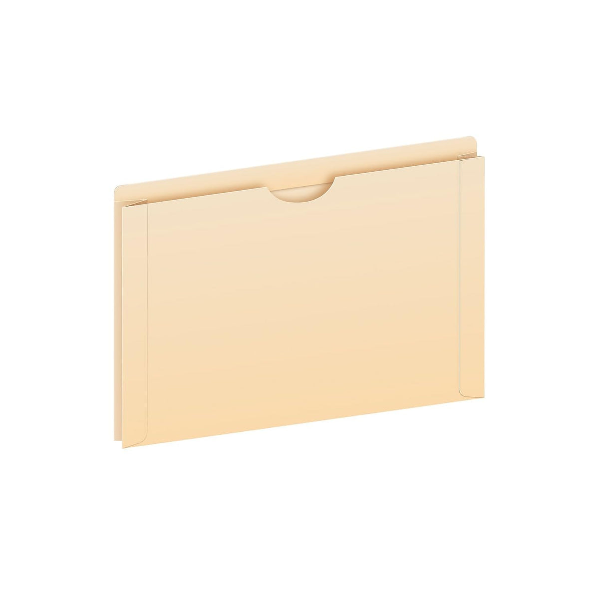 Pendaflex Chaquetas de archivo, tamaño legal, manila, expansión de 2 pulgadas, pestañas reforzadas de corte recto con corte de pulgar, 50 por caja (23200EE), beige