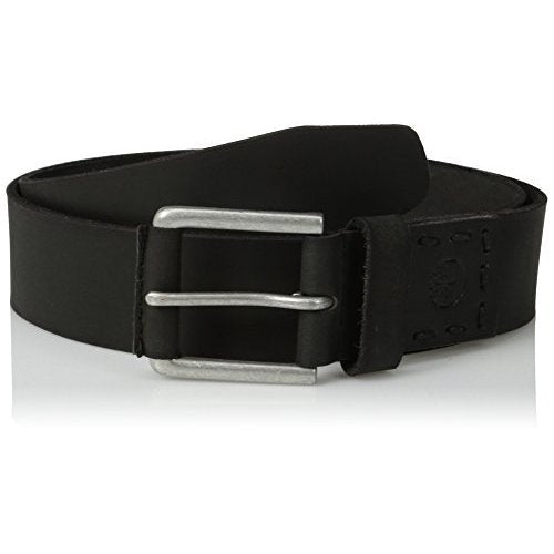 Timberland Cinturón Negro Hombre Golf 100% Cuero Cierre con hebilla Recto Sólido Adulto Hombres