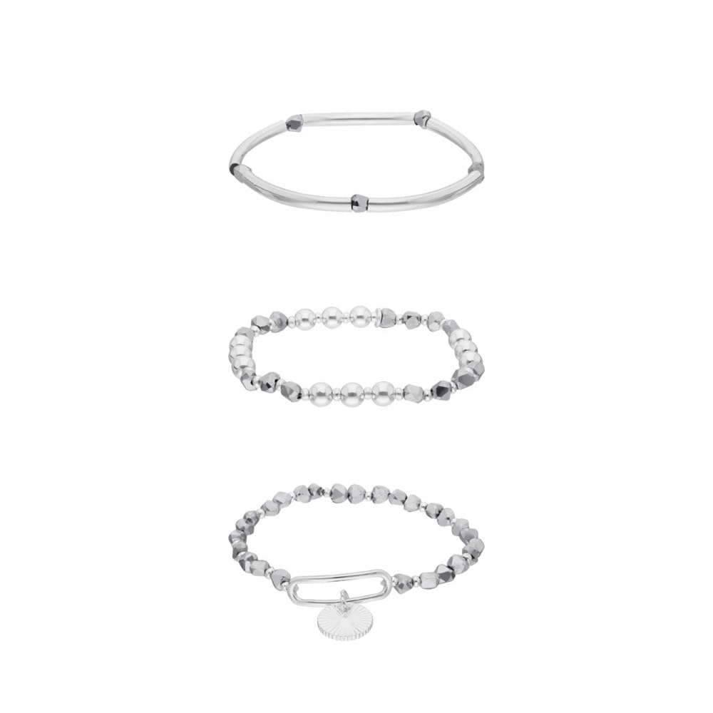 Nine West Pulsera Plateada para Mujer