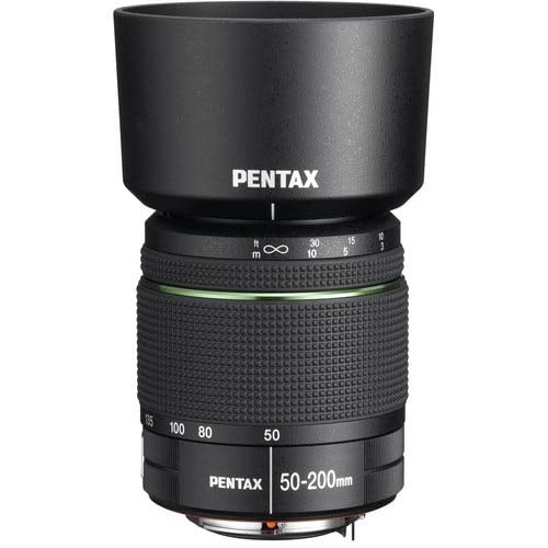 Pentax SMC DA 50-200 mm F4-5.6 ED WR Lente, color negro