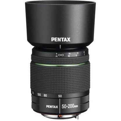 Pentax SMC DA 50-200 mm F4-5.6 ED WR Lente, color negro