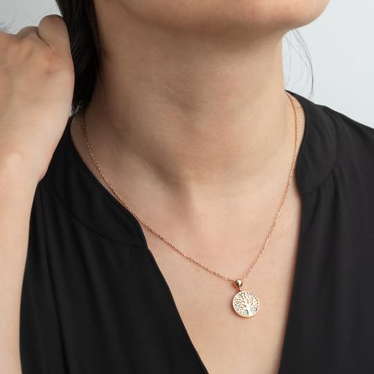 Lotus Style Collar rainbow para dama en tono rosa