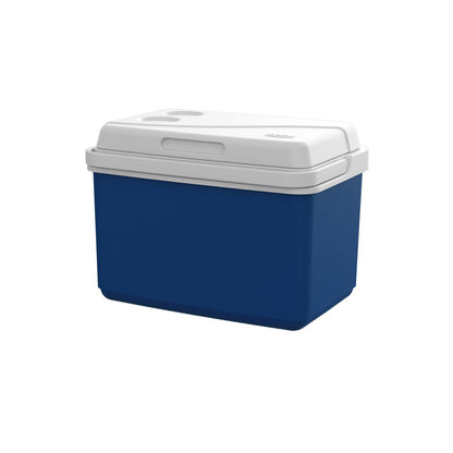Estra Hielera Rígida 10L Portátil | Trabajo, Deporte y Picnic | 24.7x35.1x25.8 cm (10.5 QT), libre de BPA, hasta 12 latas, manija ergonómica - Azul