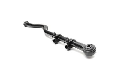 Rough Country Barra de Pista Frontal Ajustable 1179 para Jeep Wrangler 2007-2018 con Elevación de 2.5-6 in