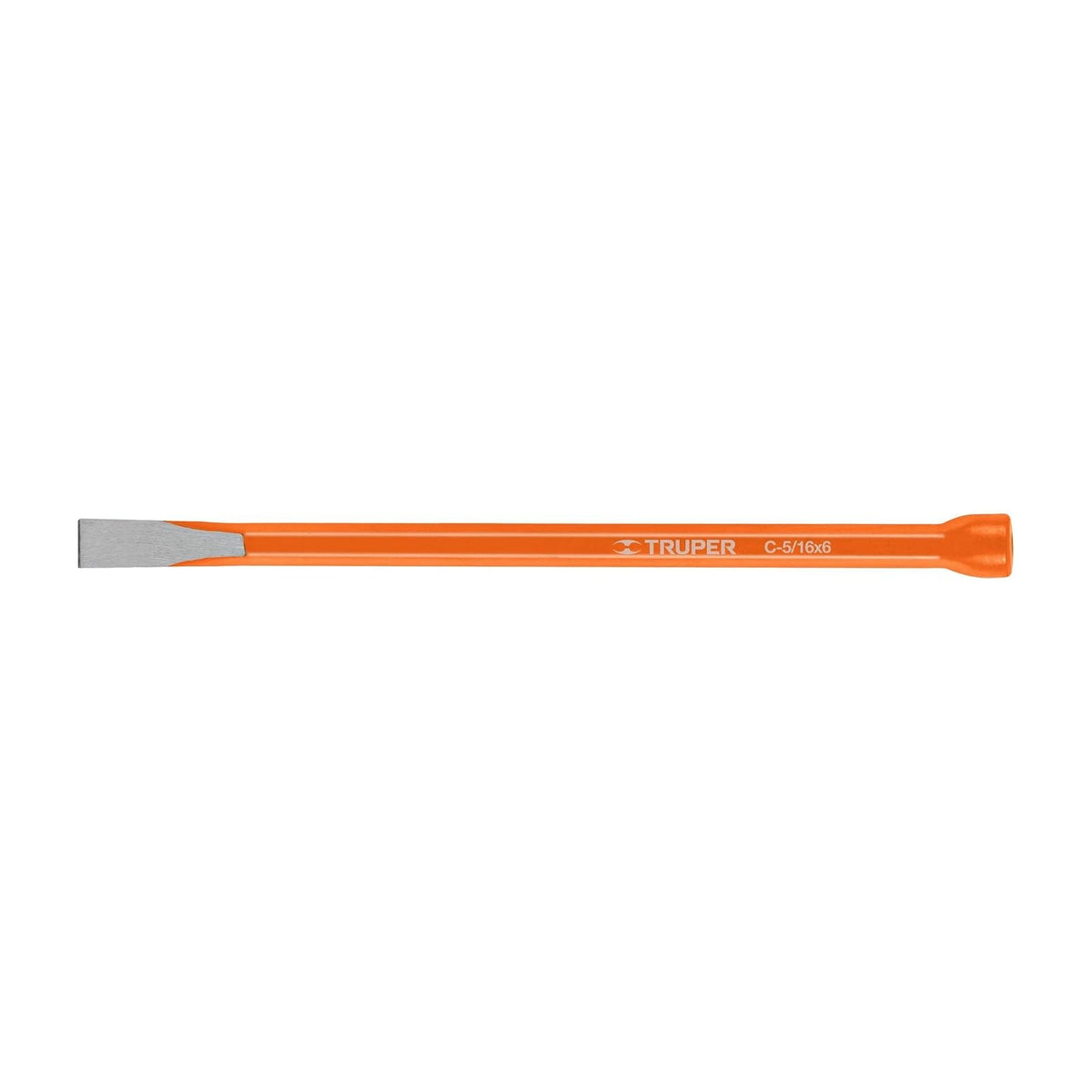 Truper C-7/8X12 Cincel de Acero al Cromo Vanadio, 7/8" x 12" - 5 - 16 x 6"