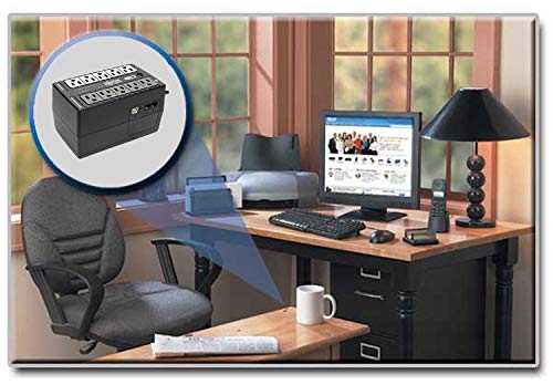 Tripp Lite ECO550UPS No Break 550VA 300W UPS Standby, Compacto, Ahorrador de Energía, USB, Tel/DSL, 8 Contactos