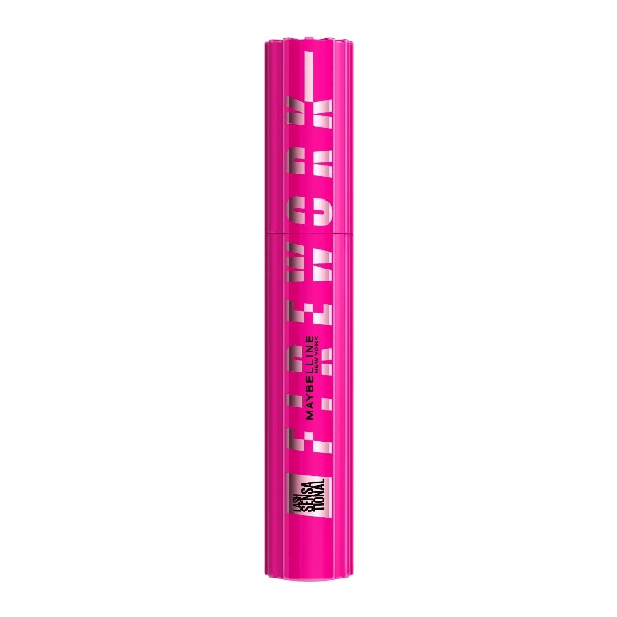 Maybelline New York Lash Sensational Firework, Máscara de Pestañas Lavable con Provitamina B5, Libre de Grumos, Efecto Chispeante 360°, Tono Negro, 8.75 ml