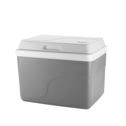 Estra Hielera Térmica Rígida 22L | Playa, Picnic y Camping | 31x41x31 cm (23.2 QT), libre de BPA, hasta 22 latas, 2.29 kg, manija resistente - Gris