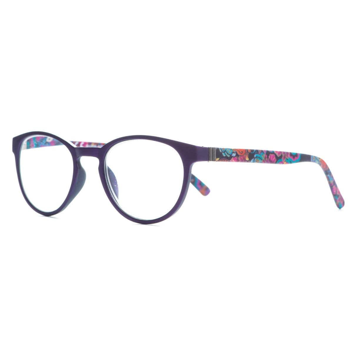 Lentes SPL SPL, Lentes de Lectura para Vista Cansada +1.00, Gafas Anti fatiga Ocular/Migraña, Unisex, color Morado, Pre graduadas, Incluye Estuche y Cordón, 1 pza.
