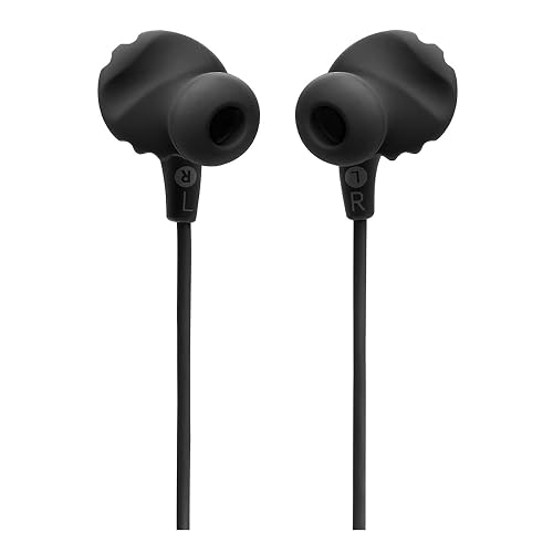 JBL Endurance Run 2 - Auriculares Deportivos Impermeables en la Oreja - Negro