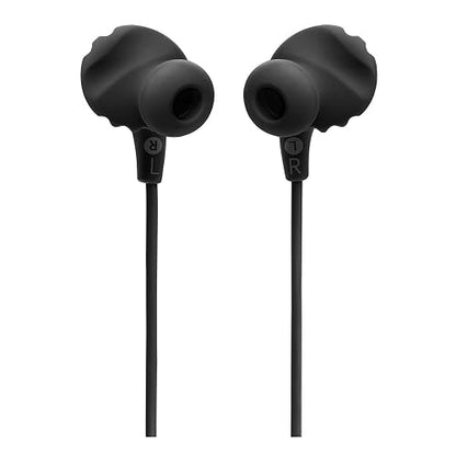 JBL Endurance Run 2 - Auriculares Deportivos Impermeables en la Oreja - Negro