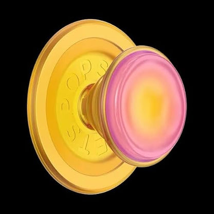 PopSockets - Agarre para teléfono MagSafe, Agarre magnético Seguro y Soporte para teléfono, Soporte Manos Libres, Compatible con Carga inalámbrica, Lindos PopSockets - Jelly Sunni