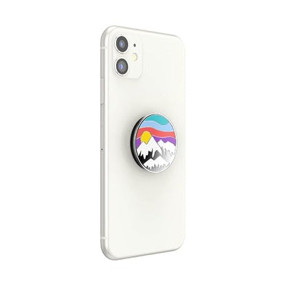 PopSockets - Empuñadura para teléfono con Soporte expandible, función Atril, Ajuste de altitud esmaltado