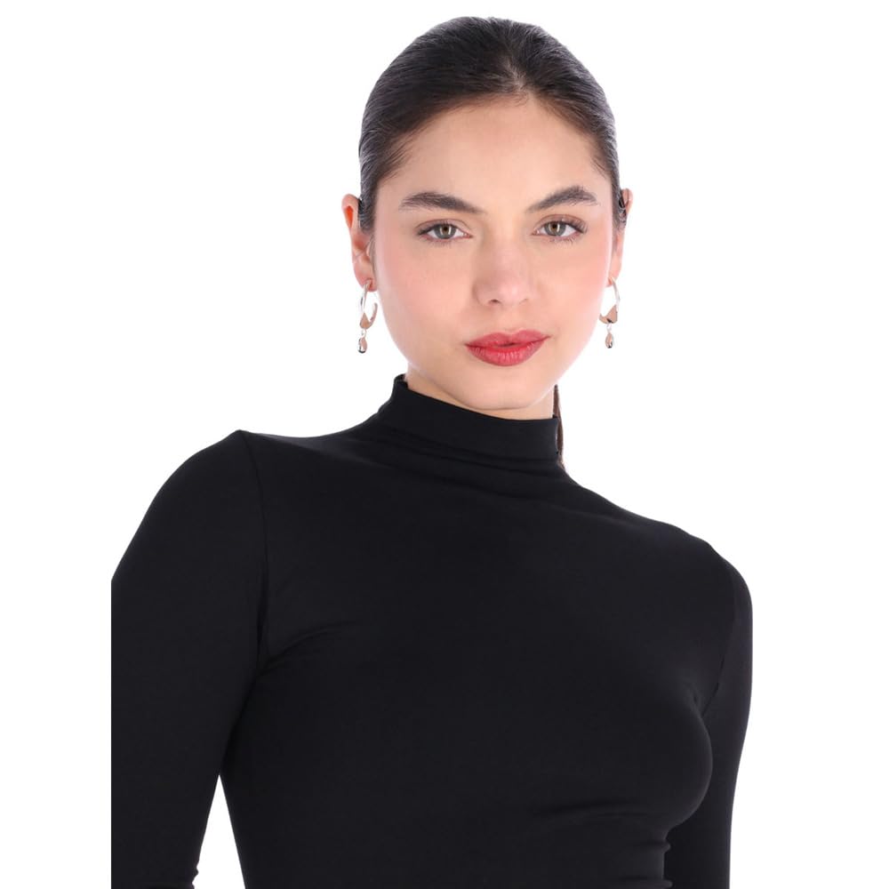 Nine West Aretes Color Plateado Twisted Crystal Stones En Forma Varias De Terminado Brillante para Mujer