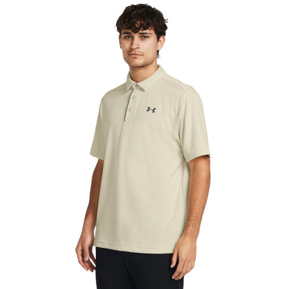 Under Armour Tech Polo de Golf para Hombre - (273) Limo -  - Tono gris - XXL