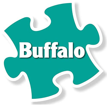 Buffalo Games Puzzle Presto Protector De Rompecabezas | 2 unidades, 12 hojas adhesivas, 4 ganchos adhesivos, conserva 2 rompecabezas de 1000 piezas