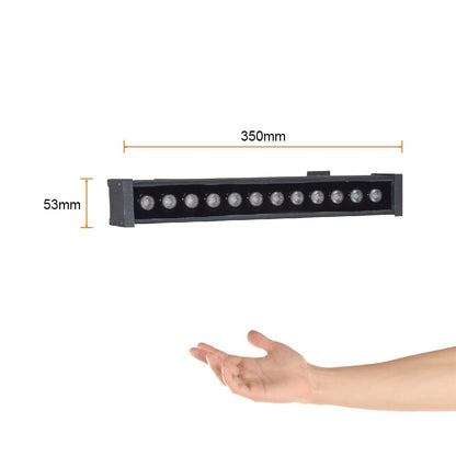 Tecnolite PROMETEO Barra de Luz LED Wall Washer 14.5 W, Luz de Luna Color Verde, IP65, IK08, A prueba de agua y golpes
