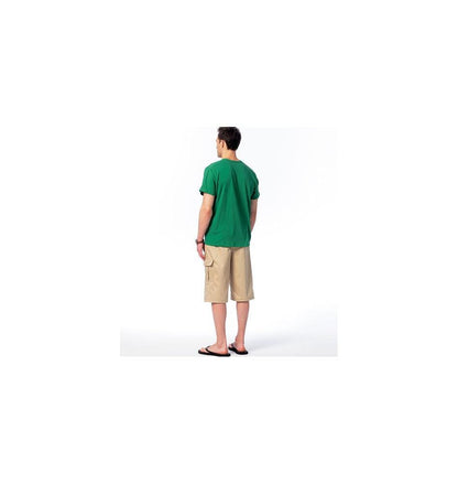 McCall Pattern Company M6973 - Playera sin Mangas para Hombre, Talla XM SML-Med-LRG