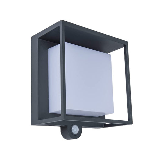 Tecnolite Lámpara Solar LED de Pared, 3 W, Luz Suave Cálida, Sensor de Movimiento, 3 Modos de Luz, IP54, LED integrado