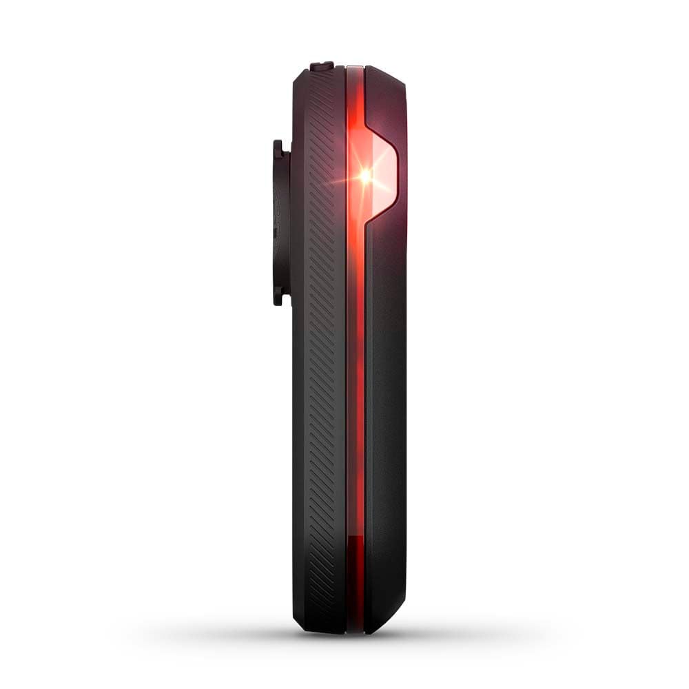 Garmin 010-02376-00 Varia RTL515, Radar retrovisor de Ciclismo con luz Trasera, alertas visuales y audibles para vehículos de hasta 153 Yardas de Distancia
