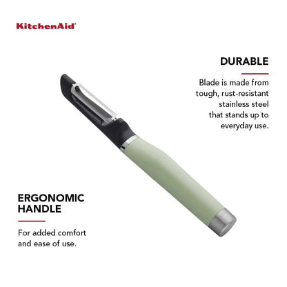 KitchenAid Gourmet Euro Peeler, 8.7 pulgadas, pistacho