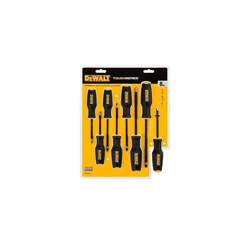 DEWALT Juego de Desarmadores Toughseries, 8 Piezas, DWHT65102