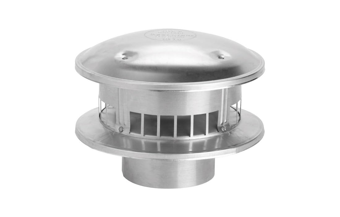 SELKIRK 104800 Gas ventilación Tipo B, tapa de 4"