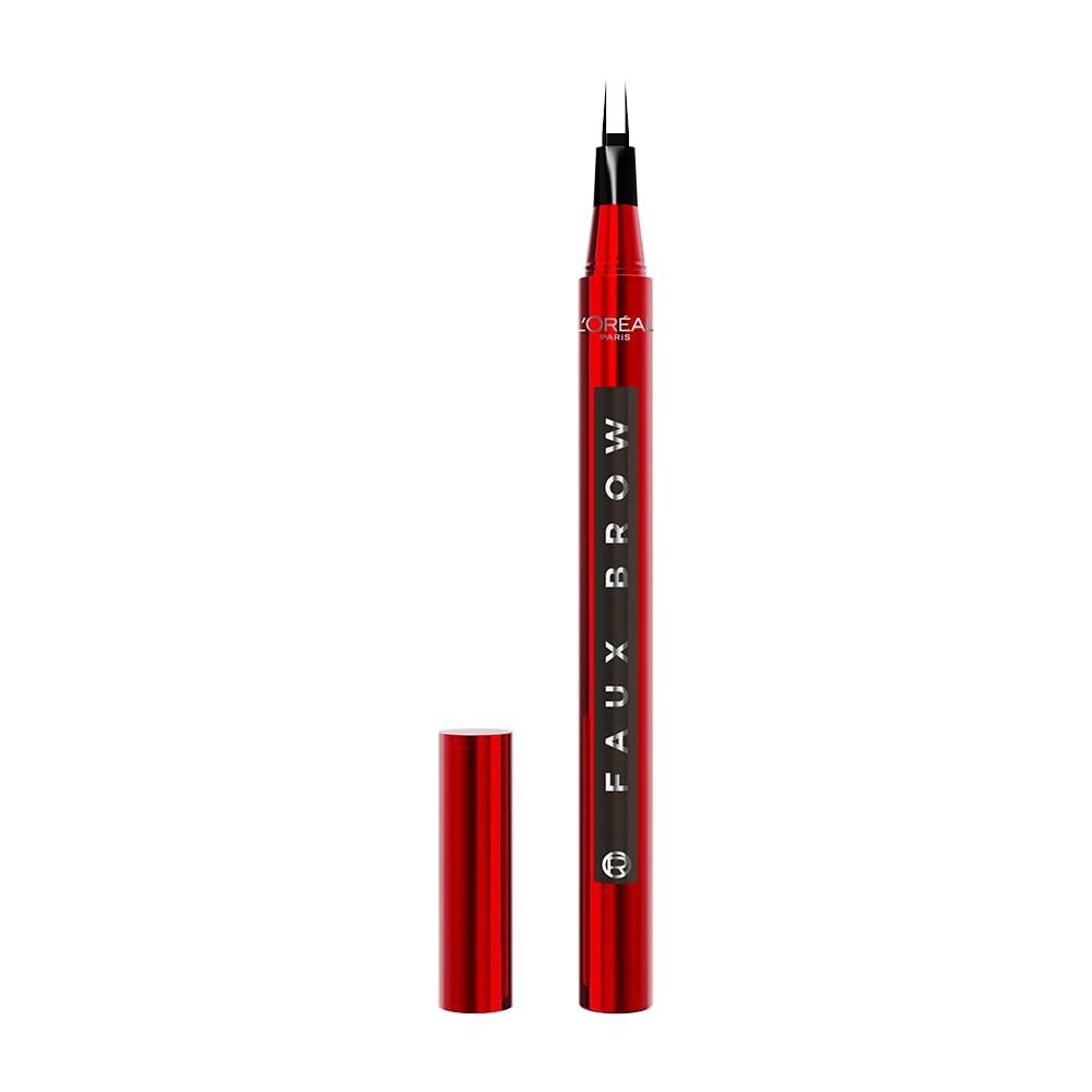 L'Oréal Paris Faux Brow Delineador de Cejas Efecto 3D Café-Brunette - SOFT BLACK