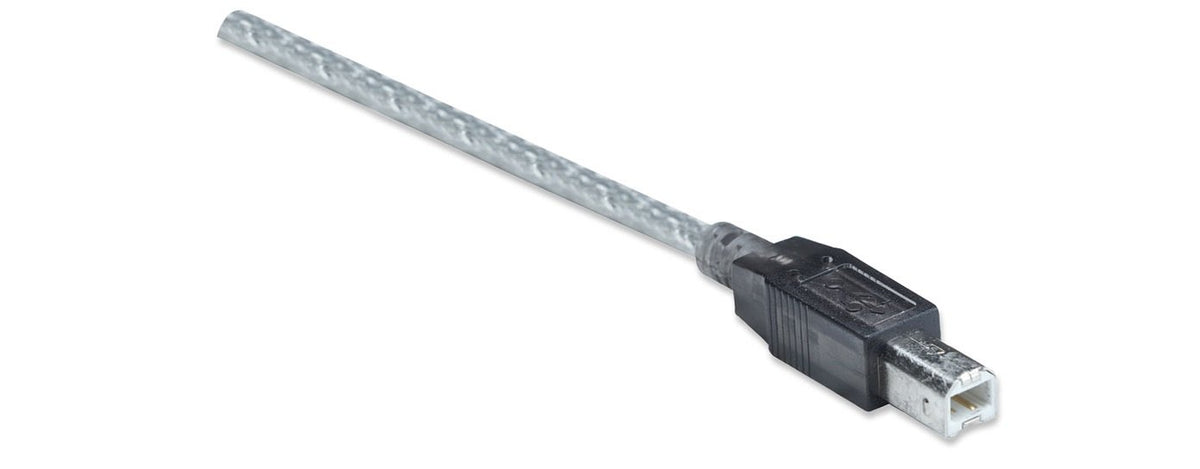 Manhattan Cable USB tipo B 11 m, USB A, USB B, Macho a Macho