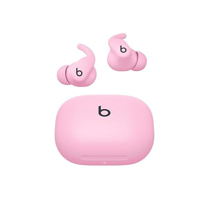 Beats - Powerbeats Fit - Audífonos inalámbricos para Entrenamiento con cancelación de Ruido, IPX4, hasta 30 Horas de batería con el Estuche de Carga, compatibles con Apple y Android - Rosa Intenso