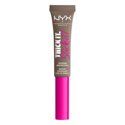 NYX Thick It Stick It Máscara de Cejas en Gel, Tono Black - Taupe - MAKEUP