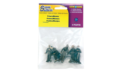 Woodland Scenics SP4453 - Figura Decorativa de Escena, de 1.5 Pulgadas, Friars/Monks, 5 Unidades