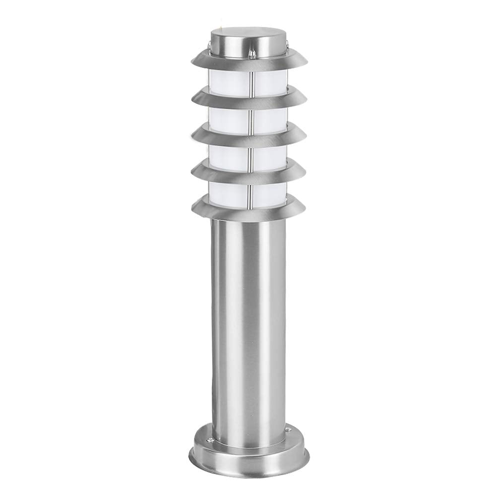 Tecnolite Lámpara de Exterior, Sobreponer en piso color Satinado H-430/S