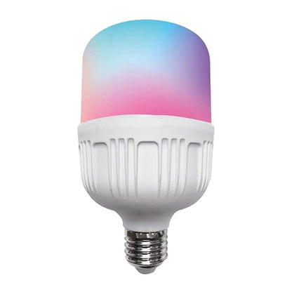 Tecnolite Connect - Foco Inteligente Luz LED RGB Atenuable 20 W, Control App Connect, Compatible con Alexa, WiFi y Bluetooth, Casa Inteligente, Ahorro de Energía, Iluminación Interior y Exterior