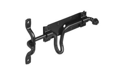 national hardware N236.–.729.V1136.Stall y traba para puerta en color negro