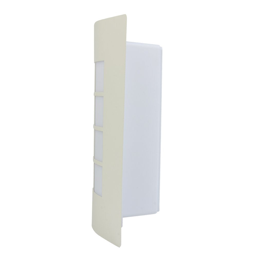 Tecnolite - Lámpara de Pared para Exterior, Color Satinado, Base E27, 100 - 240 Volts